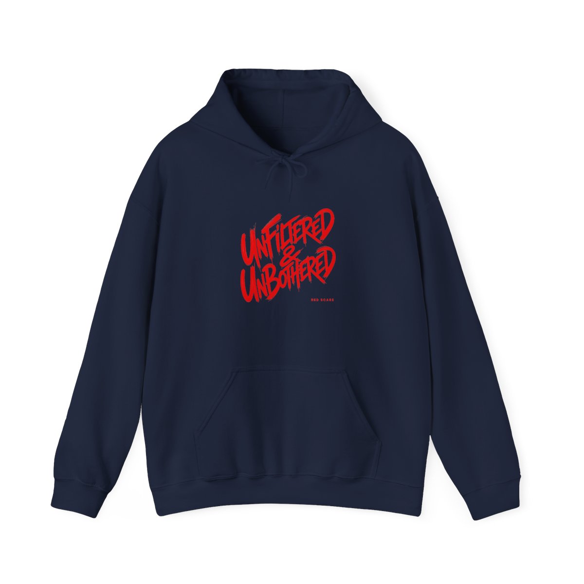 Red Scare "Unfiltered & Unbothered" Hoodie - alternate angle 3, merchandise