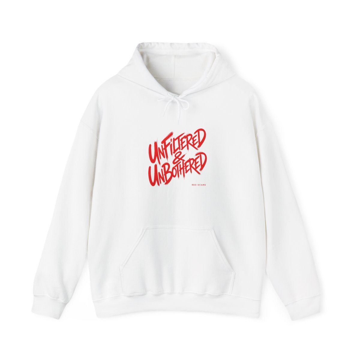 Red Scare "Unfiltered & Unbothered" Hoodie - alternate angle 2, merchandise