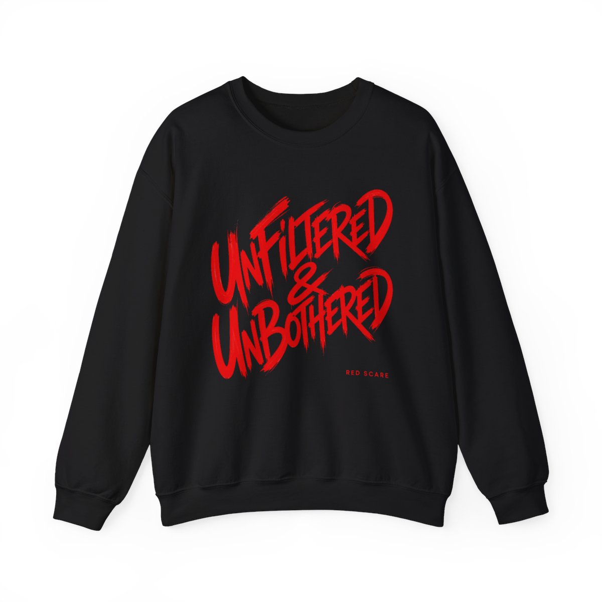 Red Scare "Unfiltered & Unbothered" Crewneck