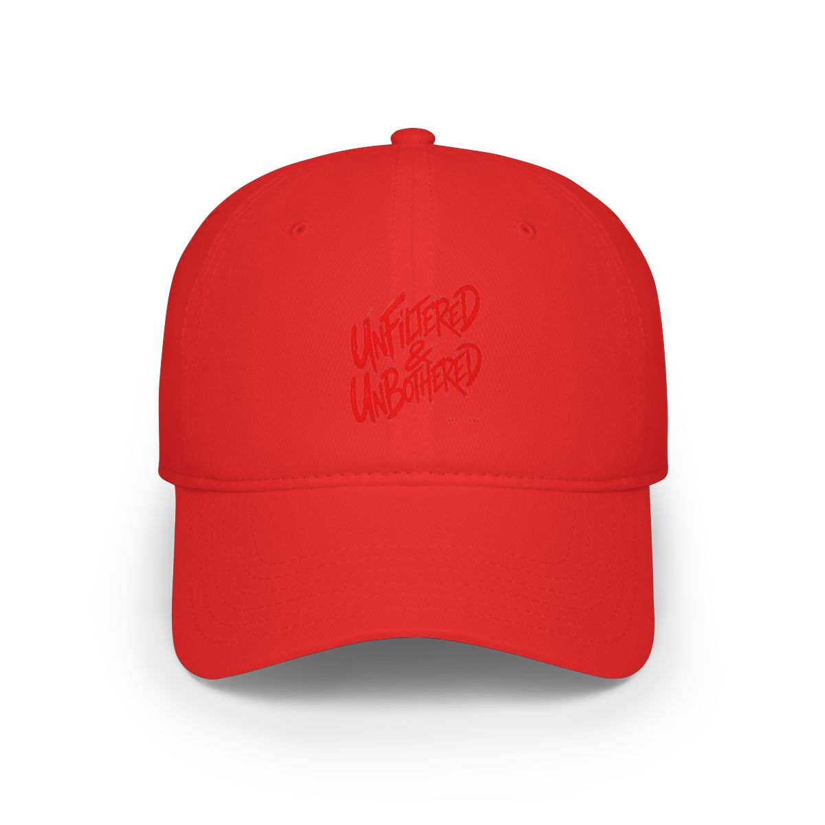 Red Scare "Unfiltered & Unbothered" Hat - alternate angle 3, merchandise