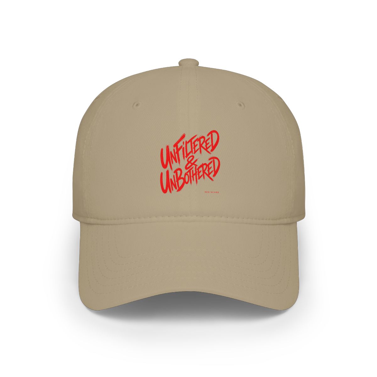 Red Scare "Unfiltered & Unbothered" Hat - alternate angle 5, merchandise