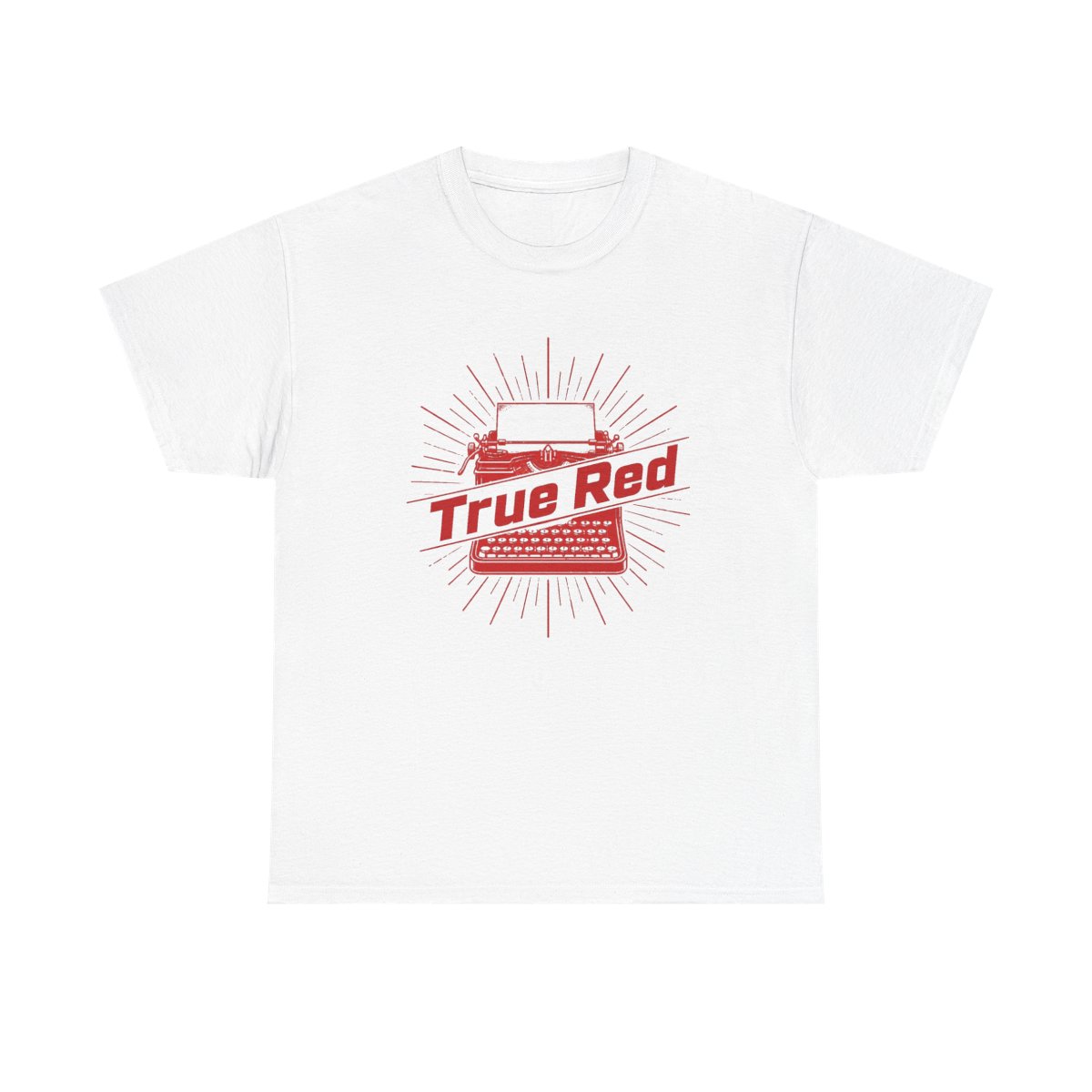Red Scare "True Red" Unisex Tee - alternate angle 3, merchandise