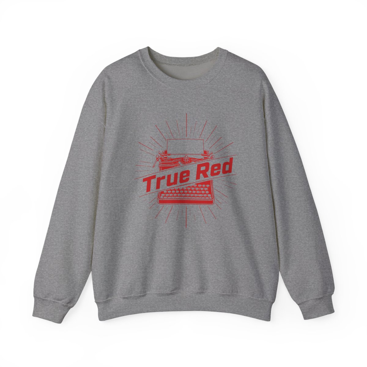 Red Scare "True Red" Crewneck - alternate angle 3, merchandise