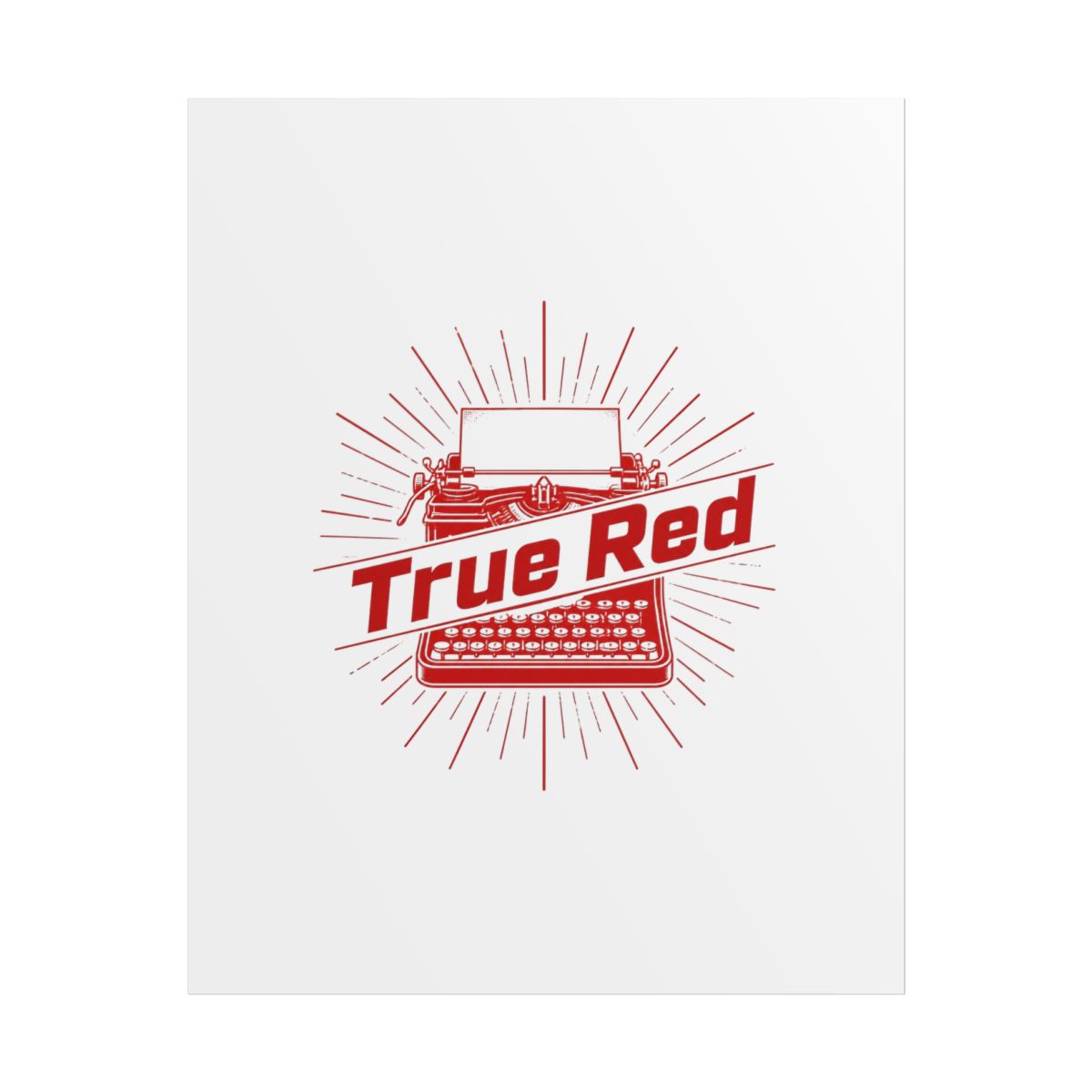 Red Scare "True Red" Poster - Official Posters & Wall Art merchandise