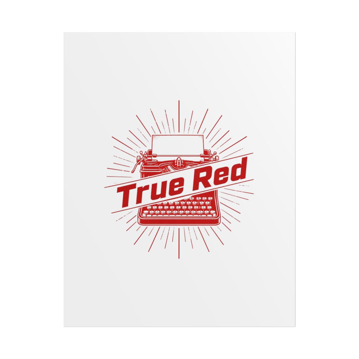 Red Scare "True Red" Poster - alternate angle 1, merchandise