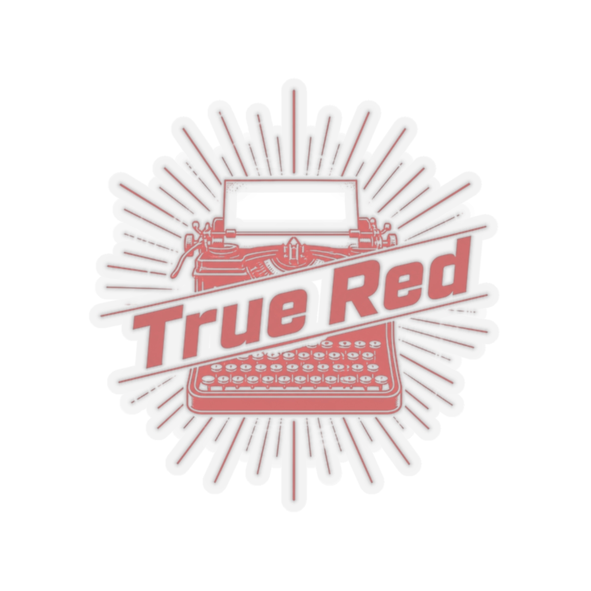 Red Scare "True Red" Sticker