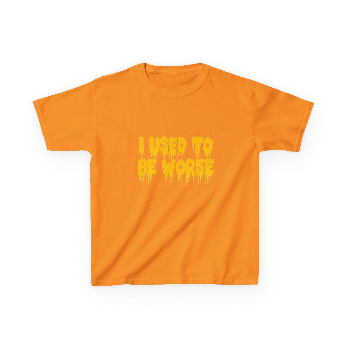 I Used To Be Worse - Aesthetic, Meme Kids T-Shirt | Red Scare - alternate angle 2, merchandise