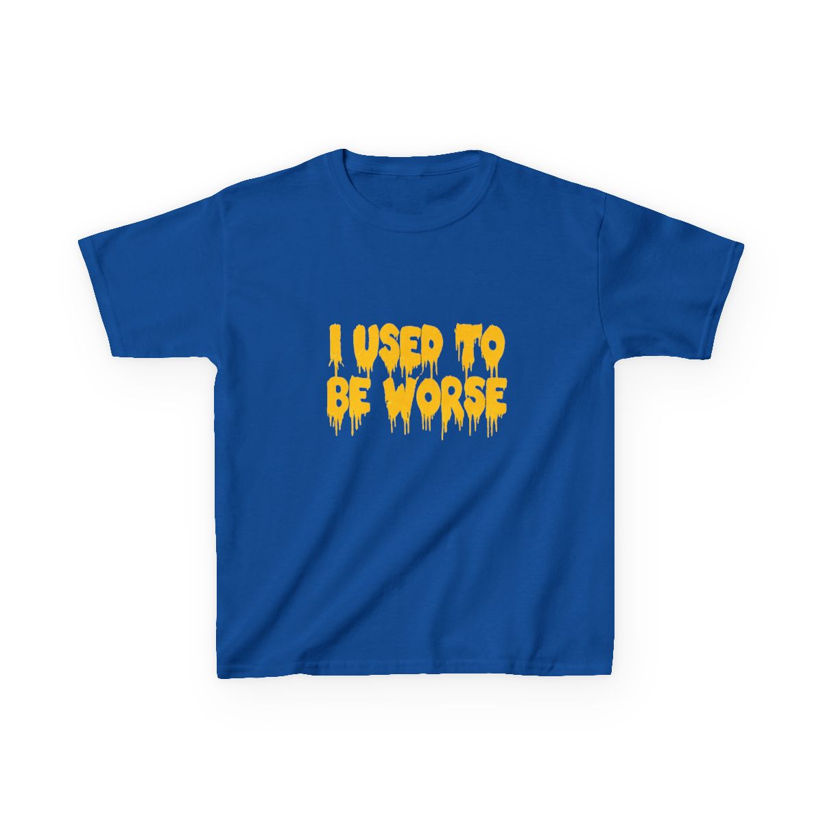 I Used To Be Worse - Aesthetic, Meme Kids T-Shirt | Red Scare - alternate angle 4, merchandise