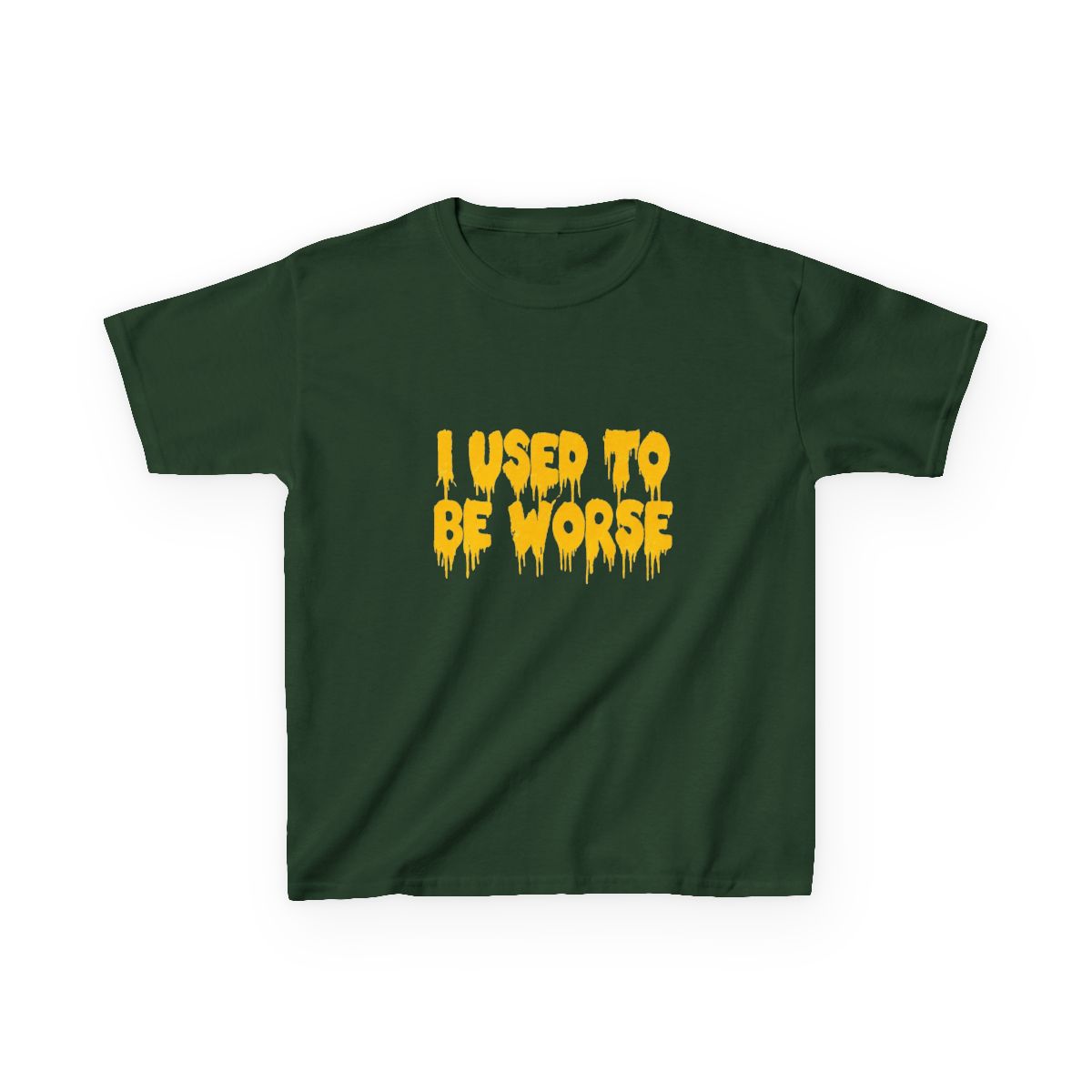 I Used To Be Worse - Aesthetic, Meme Kids T-Shirt | Red Scare - alternate angle 3, merchandise