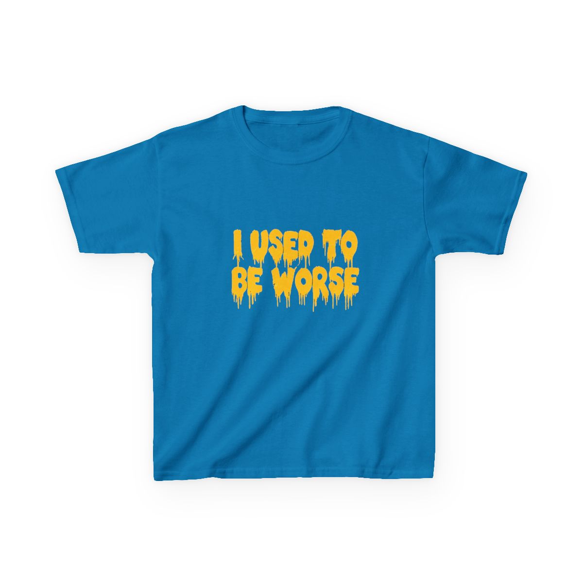 I Used To Be Worse - Aesthetic, Meme Kids T-Shirt | Red Scare - alternate angle 5, merchandise