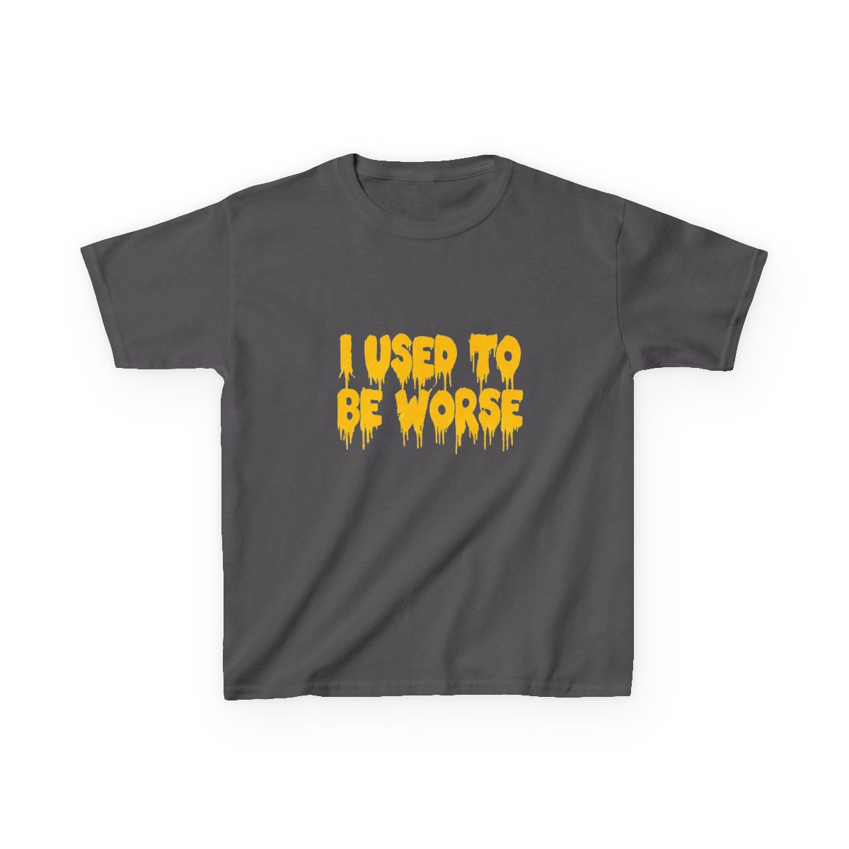 I Used To Be Worse - Aesthetic, Meme Kids T-Shirt | Red Scare - alternate angle 3, merchandise